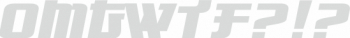 Sticker auto cu omtwtf tuning JDM 20cm alb 
