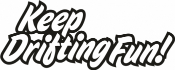 Sticker auto tuning JDM keep drifting fun 20cm negru. 
