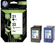 Cartus Original HP 21/22 Combo-pack 