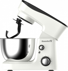 Mixer Electric Cu Bol Hausberg HB-7625AB 4.5 L 700 W 6 trepte Alb 