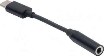Adaptor Audio Digital MTP USB Type C Tata la Jack 3.5mm Mama Negru