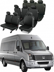 Set Huse Scaune 9 Locuri 8+1 Vw Crafter 2006-2018 Premium 