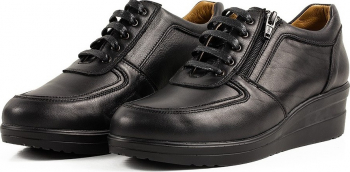 Pantofi 100 Piele Naturala Mio negru 5037 marime 36 EU 