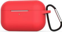 Husa suport casti pentru Apple AirPods Pro Rosu 