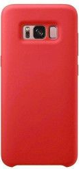 Husa protectie spate silicon soft Samsung Galaxy S8 bumper ultraslim Rosu BBL969 
