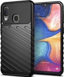 Husa de protectie Soho Hardcase pentru Samsung Galaxy A20e Negru 