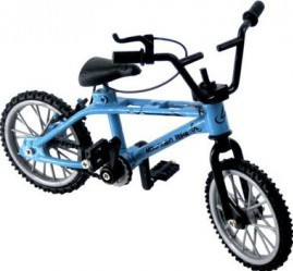 Mini Bicicleta de ghidat cu degetul pentru copii Finger Bike dezvolta controlul mainii abilitatile cognitive Albastru 