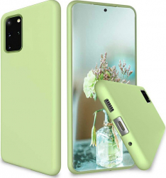 Husa de protectie din silicon soft pentru Samsung Galaxy S20 Plus Verde
