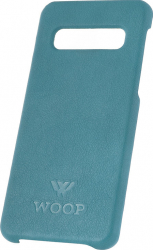 Husa protectie pentru Samsung Galaxy S10 Soho piele naturala bumper carcasa de protectie Albastru ocean 