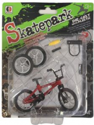 Mini Bicicleta de ghidat cu degetul pentru copii Finger Bike dezvolta abilitatile cognitive control maini cu piese de rezerva Rosu 