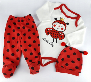 SET COMPLEU HAINE COPII FORMAT DIN BODY PANTALONI SI CACIULITA bondar marime 62 68