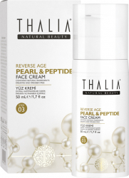 Crema de fata Thalia Natural Beauty age reverse cu perle peptide si acid hialuronic 50ml