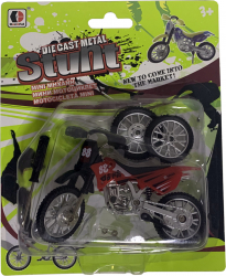 Mini Motocicleta de ghidat cu degetul pentru copii cu piese de rezerva Rosu BBL1660 