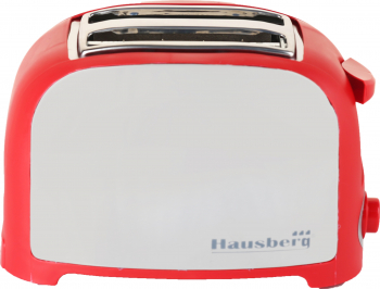 Prajitor paine 2 felii Hausberg HB-190RS 750W declansare automata Rosu