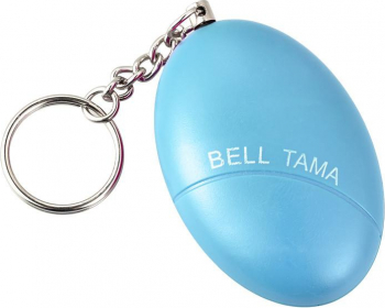 Alarma personala portabila tip breloc chei 120dB pentru siguranta copiilor femeilor sau persoanelor varstnice albastru 