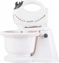 Mixer cu bol rotativ Hausberg HB-3519AB Capacitate 2L Putere 300W Alb 