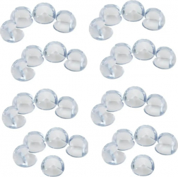 Set 34 bucati protectie silicon pentru colturi mobila folosite la evitarea accidentarilor bebelusilor/copiilor 
