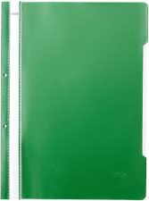 Dosar plastic Noki cu sina si gauri verde deschis 50 buc/set 