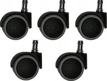 Role pentru scaune de birou set 5 buc 
