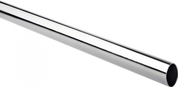 Bara pentru umerase ovala 30x15 mm crom lucios lungime 1 m 
