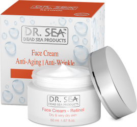 Crema de fata cu Retinol si Minerale de la Marea Moarta pentru ten uscat si foarte usca