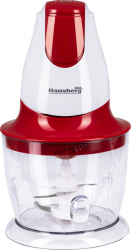 Tocator Hausberg HB-4503RS 300 W 350 ml toaca taie macina amesteca Rosu 