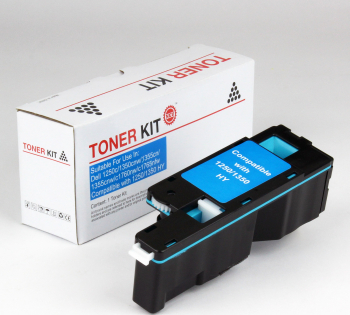 Cartus Toner Dell 1250/1350C compatibil cyan 1400 de pagini 