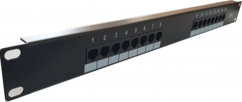 Patch Panel 19 cat5e LanKATT UTP 16port x RJ45 1U 