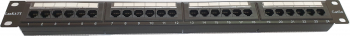 Patch Panel 19 cat5e LanKATT UTP 24port x RJ45 1U 