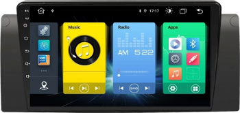 Navigatie Android BMW Seria 5 E39 X5 E53 Display 9 inch 2GB RAM +32 GB ROM Internet 4G 
