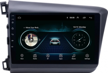 Navigatie Android Honda Civic 2011 - 2015 Display 9 inch 2GB RAM + 32 GB ROM Internet 4G 