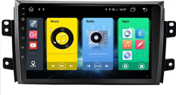 Navigatie Android Suzuki SX4 2006 - 2014 Display 9 inch 2GB RAM + 32 GB ROM Internet 4G 