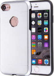 Husa Apple iPhone 5/5S/5SE Motomo V2 Argintiu 