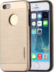 Husa Apple iPhone 5/5S/5SE Motomo V5 Auriu 