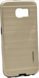 Husa Samsung Galaxy S6 Edge Motomo V5 Auriu 