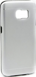 Husa Samsung Galaxy S6 Edge Plus Motomo V2 Argintiu 