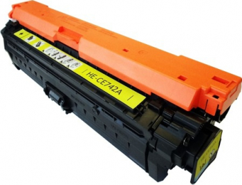 Cartus toner compatibil HP CE742Y yellow 7300 pagini 