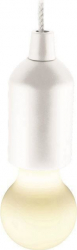Lampa cu LED 0.1 W tip bec alb rece portabila alimentare baterii IP20 