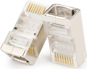 Mufa retea RJ45 LanKATT FTP ecranata cat5e Set 100buc 
