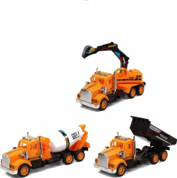 Set 3 Camioane industria constructiei 
