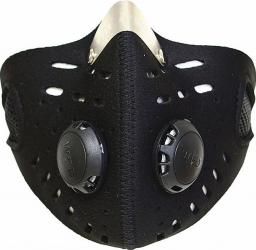 Masca de protectie pentru bicicleta sau motocicleta cu filtru de aerisire Negru BBL1698