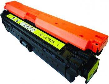 CE742A Cartus Toner GraphiteK compatibil HP CE742A yellow 7300 pagini 