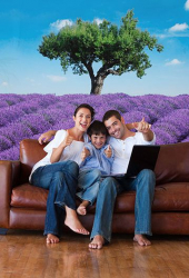 Fototapet Categoria Deluxe Gama Wall Murals 4 piese dimensiuni 183x254 cm 00309 
