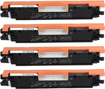 Set 4 cartuse toner GraphiteK compatibil CE310A/311A/312A/313A 