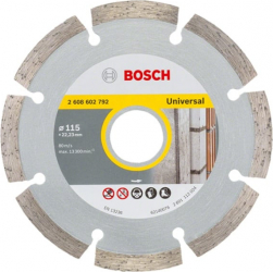 Disc diamantat universal Bosch and Oslash 115mm 