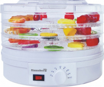 Deshidrator alimente HB-810 250 W 3 tavi 