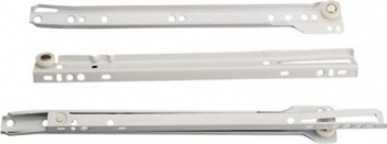 Glisiera sina pentru sertar metalica alba 450 mm 