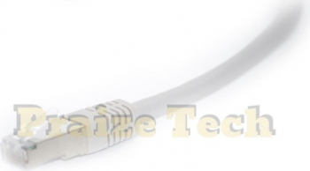 Cablu FTP Retea CAT6 Model Alb 2m Lungime - Cablu Ethernet Ecranat SSTP 