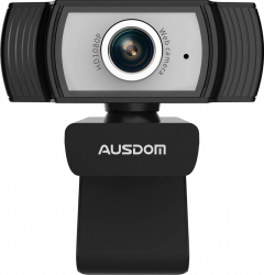Camera web Ausdom AW33 HD1080P Full HD microfon Negru 