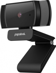 Camera web Papalook Ausdom AF925 HD1080P Auto focus microfon noise reduction Negru 